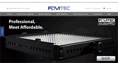 Desktop Screenshot of fovitec.com